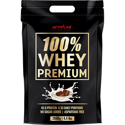 Протеин Activlab 100% Whey Premium 2000 g /66 servings/ Milk Chocolate