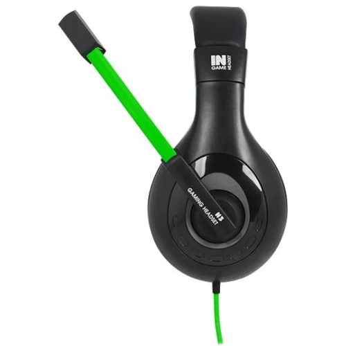 Навушники Gemix N3 Black/Green: Тип кріплення оголовные