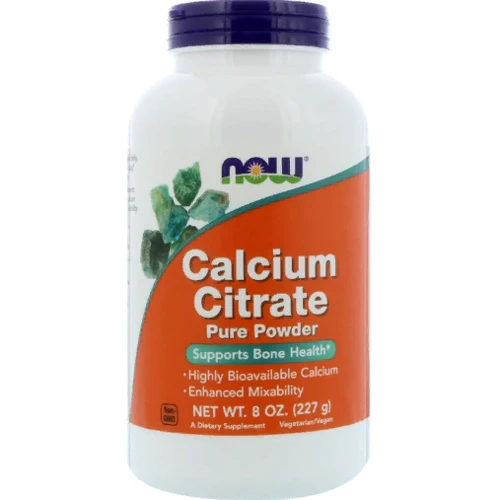 

Now Foods Calcium Citrate 600 mg Цитрат кальция 227 г