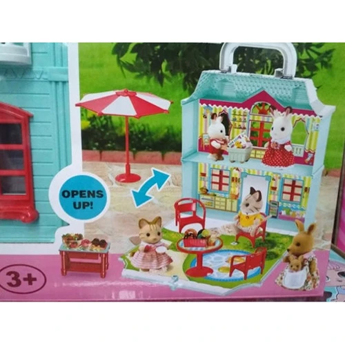 Тварини флоксові Будинок, світло, звук, 2 фігурки (MBE18-3)