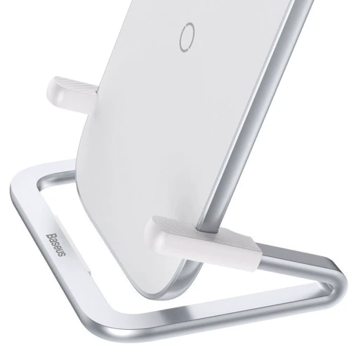 Зарядное устройство Baseus Wireless Charger Stand Rib 15W White (WXPG-02): Количество USB-портов нет