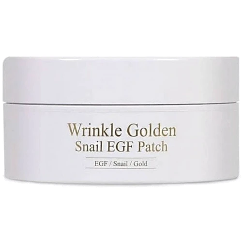 The Skin House Wrinkle Golden Snail EGF patch Гидрогелевые патчи под глаза с золотом и муцином 60 pcs. (8809080823330)