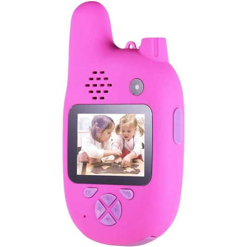 Цифровий дитячий фотоапарат XOKO KVR-500 Walkie Talkie Рація і Дві камери Рожевий (KVR-500-PN)