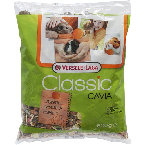 Корм Versele-Laga Classic Cavia для морських свинок з вітаміном C 500 г