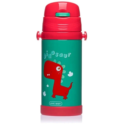 Термос-поилка детский Stenson MT-2087 (green/red)