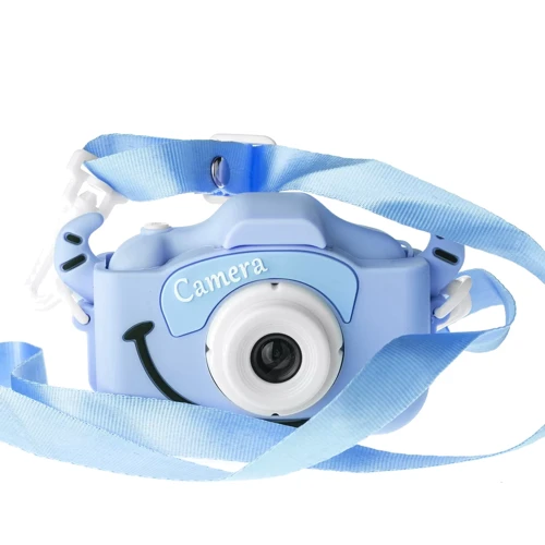 Цифровий дитячий фотоапарат Baby Photo Camera Cartoon Monster blue