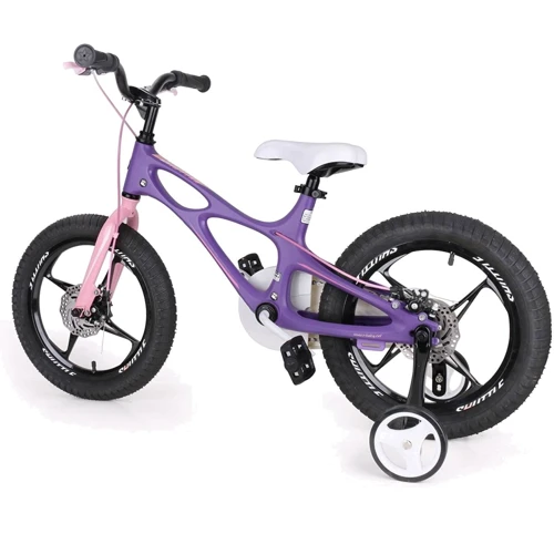 Велосипед RoyalBaby SPACE SHUTTLE 18", OFFICIAL UA, фиолетовый