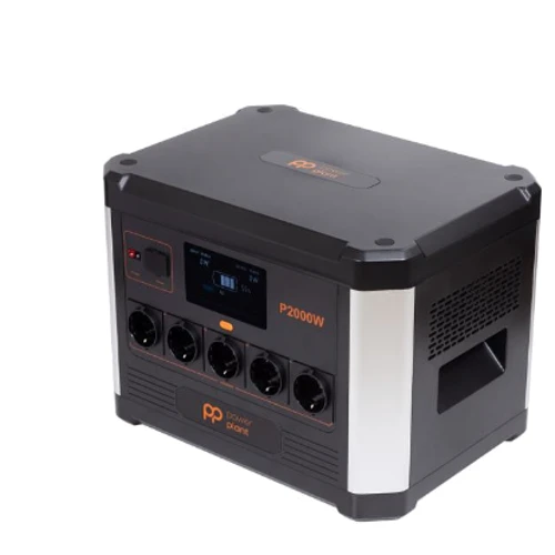 Зарядная станция PowerPlant P2000W 1843.2Wh 512000mAh 2000W (PB930746): Емкость аккумулятора, Вт/ч 1843