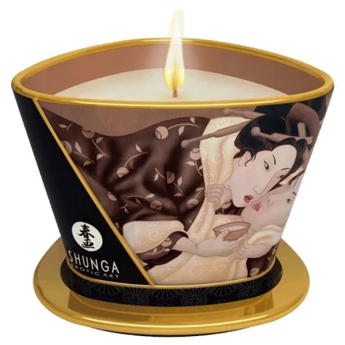 Массажная свеча Shunga Candle, 170 мл, Шоколад: Тип Свеча