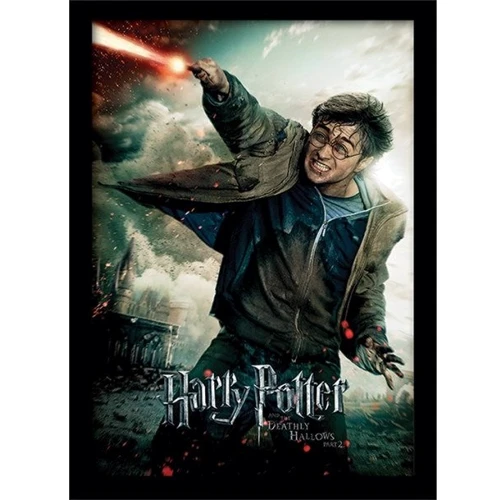 Настенный декор Постер в раме Pyramid International Harry Potter Deathly Hallows Part 2 - Harry 30х40см (FP11083P-PL)