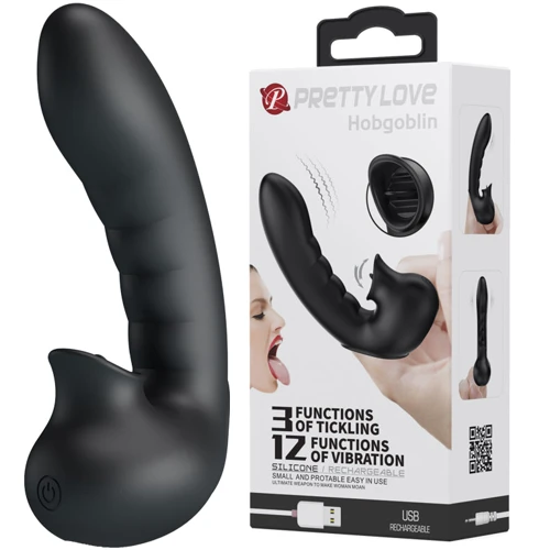 Вибронасадка на палец Pretty Love Hobgoblin Finger Black