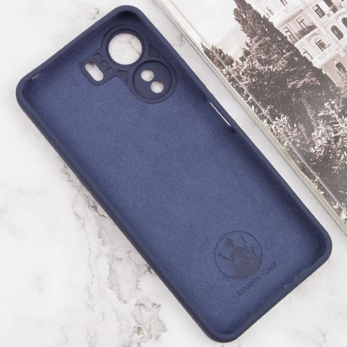 Аксесуар для смартфона Lakshmi Premium Silicone Case з Logo Full Camera Midnight Blue для Xiaomi Redmi 13C / Poco C65: Тип накладка на заднюю часть