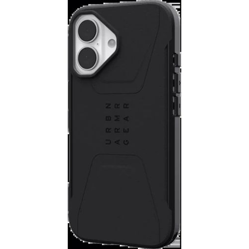 Чехол для iPhone Urban Armor Gear UAG Civilian Magsafe Black (114446114040) for iPhone 16: Тип чехла накладка на заднюю часть
