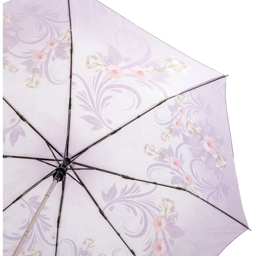 Зонт женский полуавтомат Art Rain фиолетовый (ZAR3614-60): Тип ручки Прямая