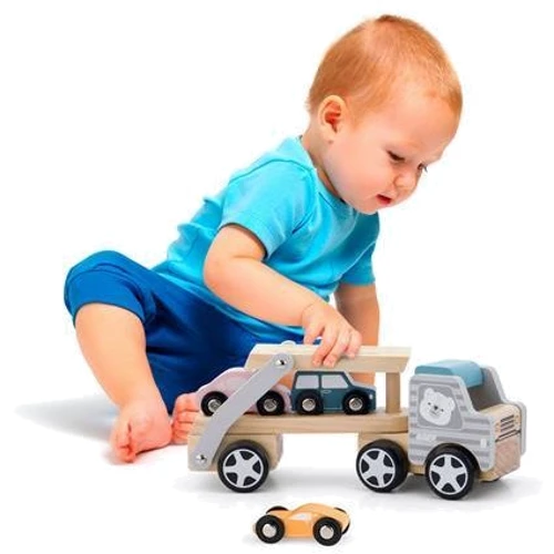 Деревянная игрушечная машинка Viga Toys PolarB Автовоз (44014)