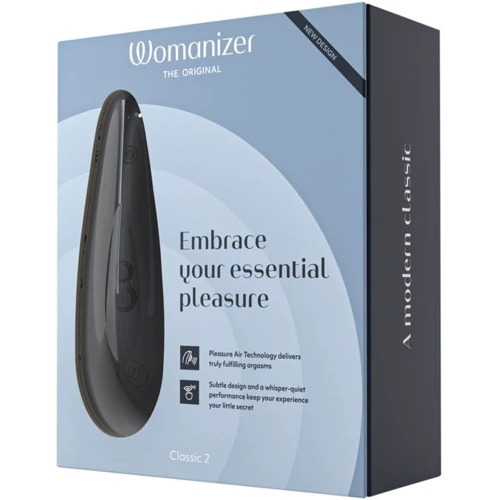 Вакуумный клиторальный стимулятор Womanizer Classic 2 Black