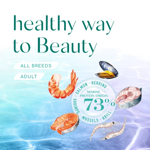 Сухой корм Optimeal Beauty Fitness Здоровый вес и суставы для собак всех пород на основе морепродуктов 10 кг (4820215366922) фото 8