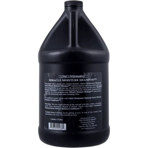 Шампунь для собак и кошек Chris Christensen Miracle Moisture для догляду за шерстю 3.8 л (819774012764): Тип средства Шампуни