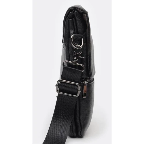 Мужская сумка планшет Borsa Leather черная (K12056-black): Тип Сумки