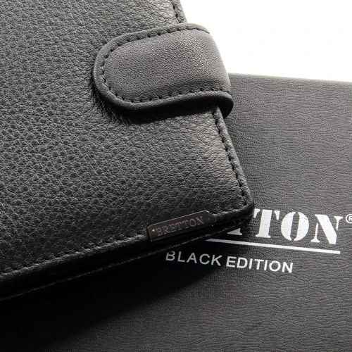 Мужское портмоне Bretton черное (M3602 black): Пол Мужской