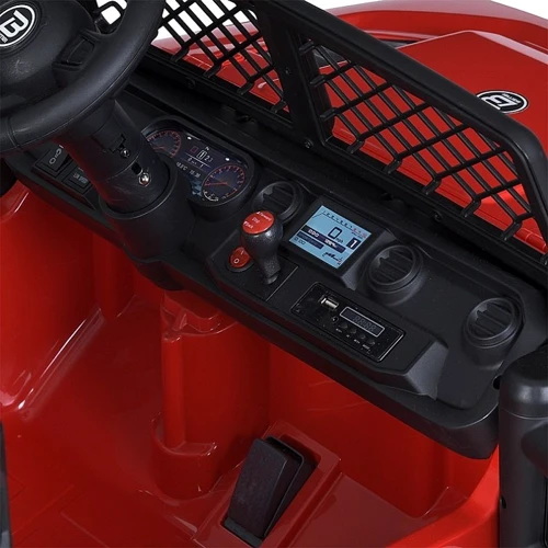 Дитячий електромобіль Bambi Racer Позашляховик червоний (M 5995EBLR-3(24V))