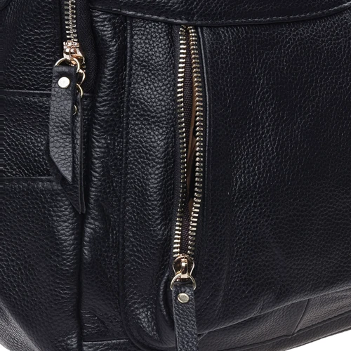 Женский рюкзак Keizer черный (K1182-black): Тип ручки Плечевой ремень, Короткая ручка
