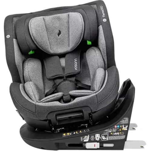 Автокресло Osann Flame360 i-Size Isofix серый (108-281-252): Цвет серый