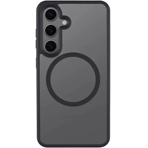 Чехол для телефонов Mobile Case TPU+PC Metal Buttons with MagSafe Colorful Black for Samsung S931 Galaxy S25 фото 6