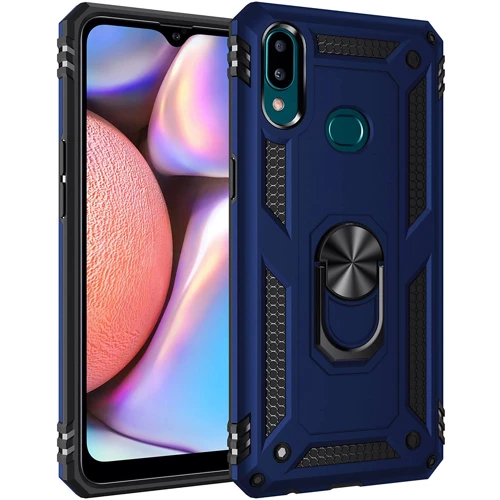 Аксесуар для смартфона Mobile Case Shockproof Serge Magnetic Ring Navy Blue for Samsung A107 Galaxy A10s
