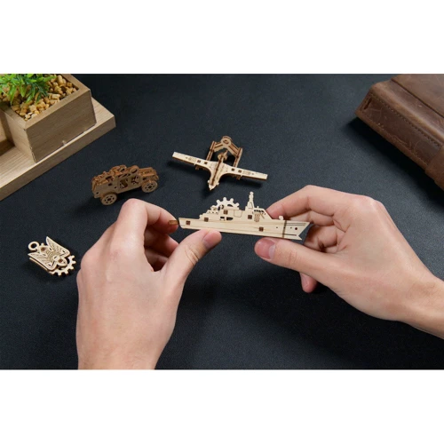 Механический 3D пазл UGEARS Фиджеты Несокрушимость (70198) фото 4