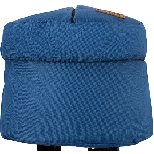 Мужской рюкзак DNK Leather синий (DNK-BACKPACK-2-col2): Застежка Молния