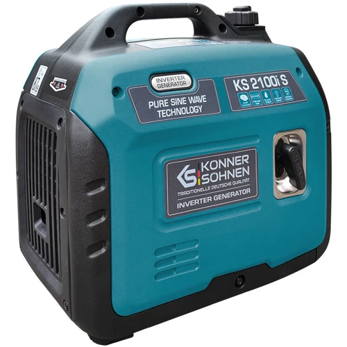 Генератор инверторный бензиновый Konner&Sohnen KS 2100IS: Объем двигателя 79.7 куб.см