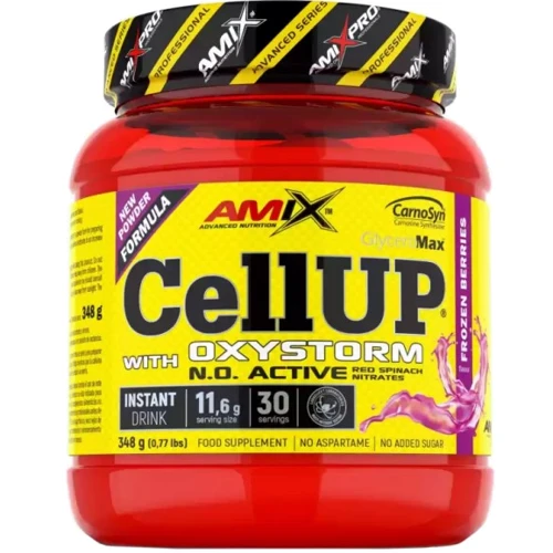 Предтренировочный комплекс AmixPro CellUP with Oxystorm Powder 348 g / 30 servings / wild berries