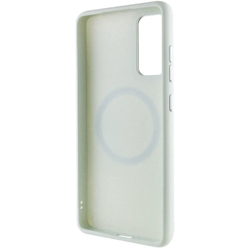 Чехол для телефонов TPU Case Bonbon Metal Style with MagSafe White for Samsung A556 Galaxy A55: Тип накладка на заднюю часть