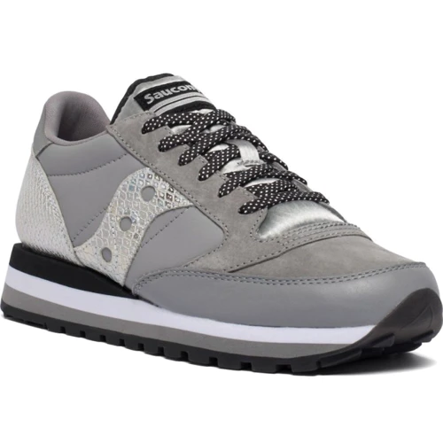 Кросівки Saucony Jazz Triple Snakeskin (60550-3S) 38 (8) сіра натуральна замша демісезон: Розмір 38