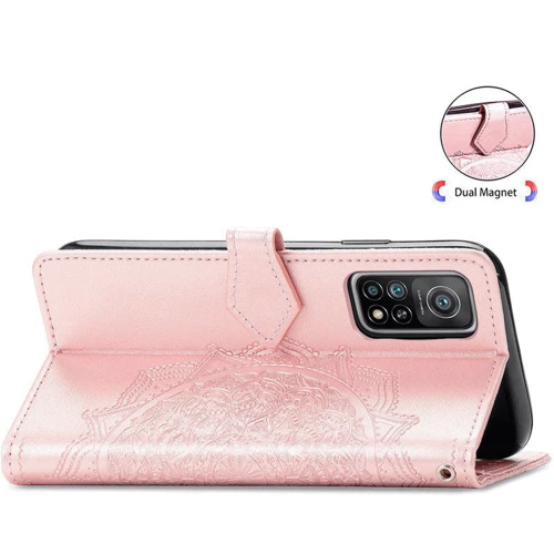 Аксесуар для смартфона Mobile Case Book Cover Art Leather Pink for Xiaomi Mi 10T / Mi 10T Pro: Матеріал Искусcтвенная шкіра