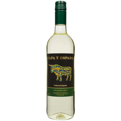 Вино Capa y Espada Vino Blanco Seco белое сухое 0.75 л (FSH_8429531013211)
