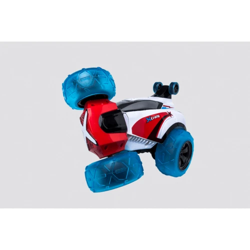 Машинка Silverlit "CRAZY", 1:18, РК, 27 MHz (МГц) голубой (20176)