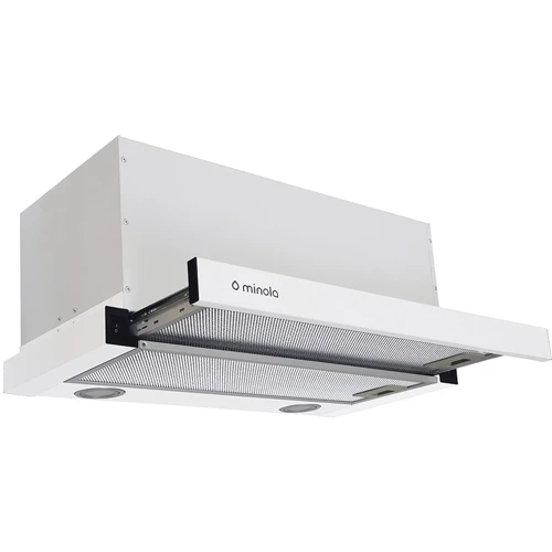 Вытяжка Minola HTL 5312 WH 750 LED: Рекомендуемая площадь помещения (при высоте 2,7 м), м² 20.5-28.5