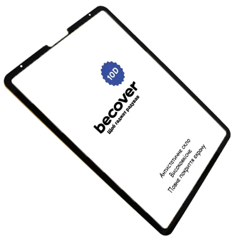 Аксесуар для iPad BeCover Tempered Glass 10D Black для iPad Pro 12.9 (2020-2022) (710574) фото 3