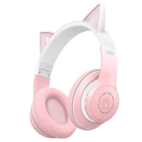 Навушники XO BE38 Cats Ear Pink: Тип конструкції полноразмерные