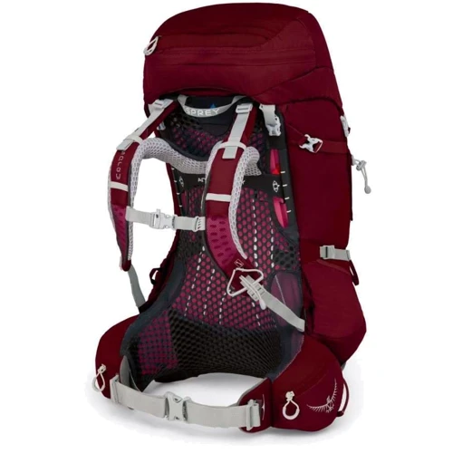 Рюкзак Osprey Aura AG 50 Gamma Red - WM (009.1723): Материал 100D x 630D Nylon Dobby, 210D High Tenacity Nylon