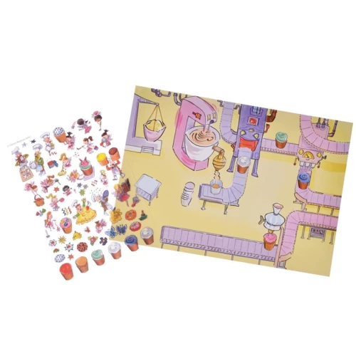 Перекладні наклейки Scribble Down Кондитерська для фей, А5