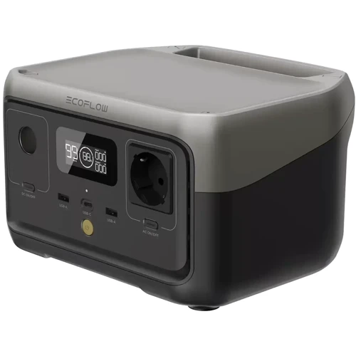 Зарядная станция EcoFlow RIVER 2 256Wh 300W (ZMR600-B-EU) UA: Количество розеток 220V 1