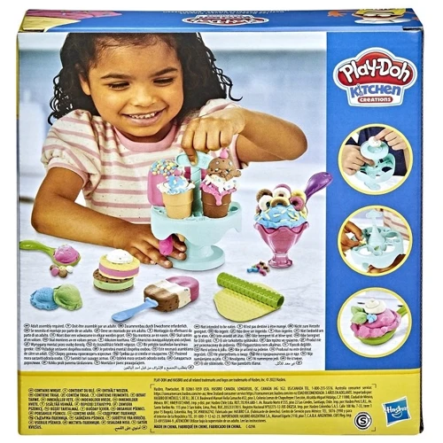 Набор HASBRO Play-Doh Забавные закуски (E5112_F5332 ICE CREAM CAROUSEL PLAYSET): Возраст от 3-х лет