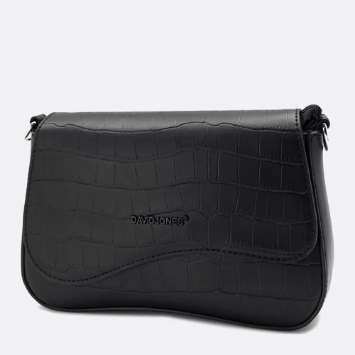 Женская сумка кросс боди David Jones черная (2220000)