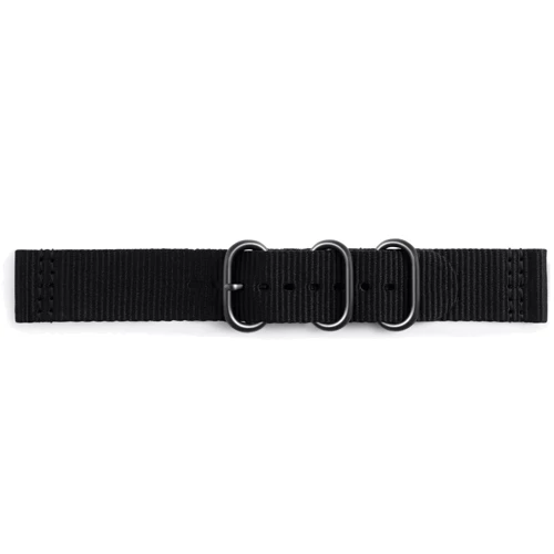 Ремешок Samsung Premium Nato Band Black for Samsung Watch 42mm / Watch 3 41mm / Active / Active 2 (GP-R600BREECAA)