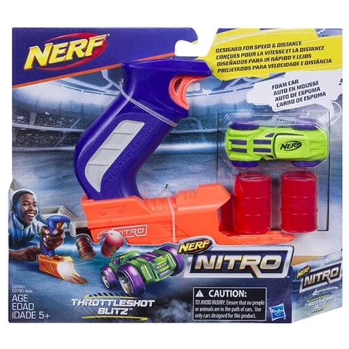 Ігровий набір Hasbro Nerf Nitro Пусковий пристрій (C0781 Ner Nitro Throttleshot Blitz Blue): Виробник Hasbro