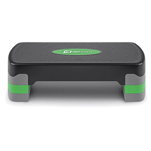 Степ платформа и балансировочная платформа Hop-Sport Professional черно-зеленая: Максимальная нагрузка, кг 150