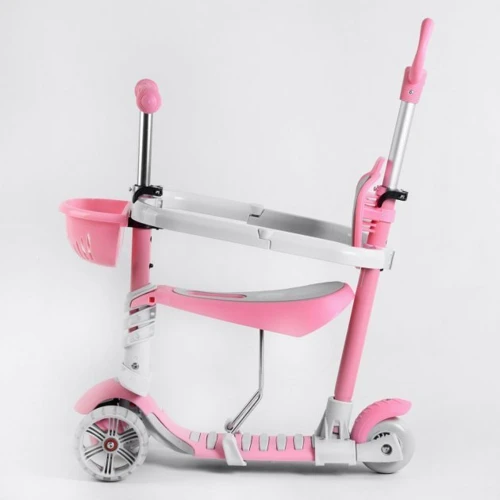 Самокат Best Scooter розовый (B-1069): Тип колес литые
